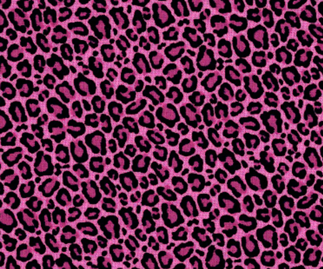 Pink black leopard print fabric free wallpaper - medium preview image