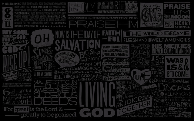 Black white poster words text #3 free wallpaper - medium preview image