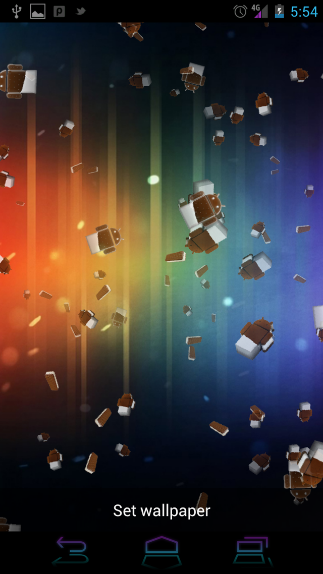 Colorful background flying boxes rainbow free wallpaper - medium preview image