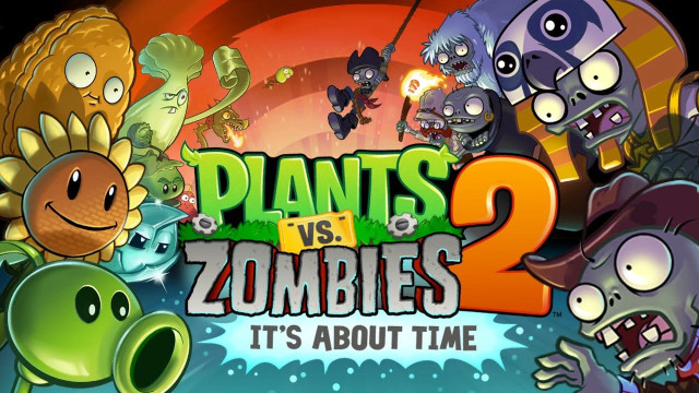 Plants vs zombies 2 nintendo free wallpaper - medium preview image
