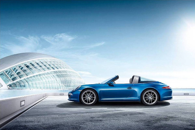 Blue sports car glass dome free wallpaper - medium preview image