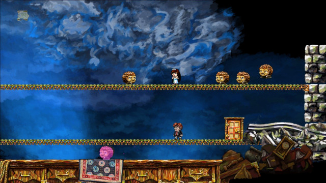 Video game people sky background free wallpaper - medium preview image