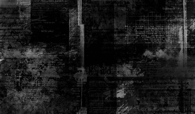 Clocktower cyberpunk deconstructivism papertexture monochrome free wallpaper - medium preview image