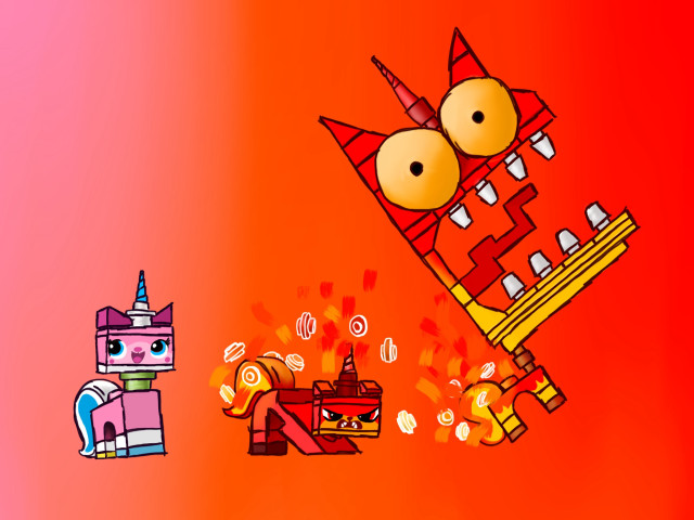 Cartoon flying robot fire hydrant free wallpaper - medium preview image