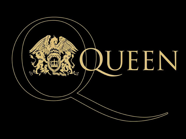 Black gold logo crown bird free wallpaper for desktop - medium preview image