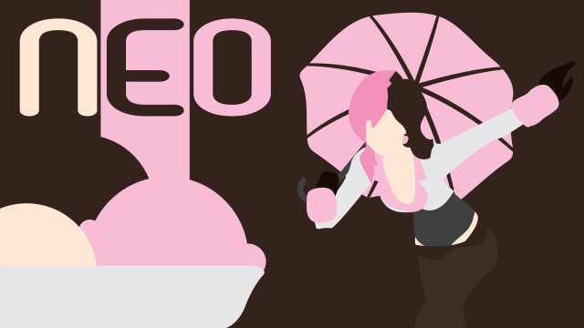 Woman umbrella ice cream pink free wallpaper - medium preview image