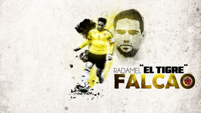 Soccer player yellow uniform black free wallpaper - medium preview image