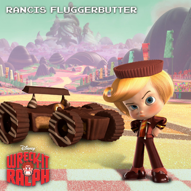 Cartoon character chocolate scene giant free wallpaper - medium preview image