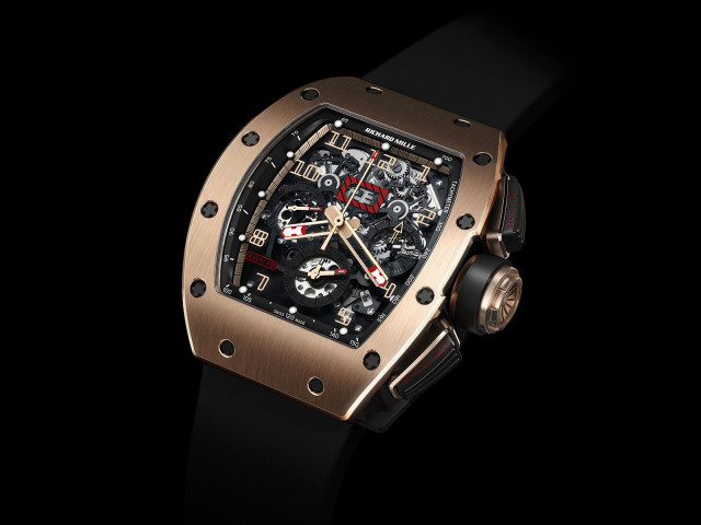 Black gold watch bronze sculpture free wallpaper - medium preview image