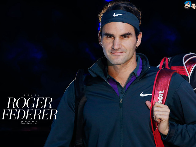 Man tennis racket bag smiling free wallpaper - medium preview image