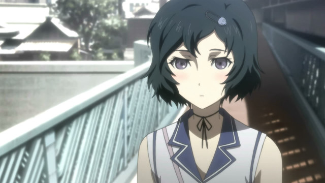 Woman bridge black hair blue free wallpaper - medium preview image