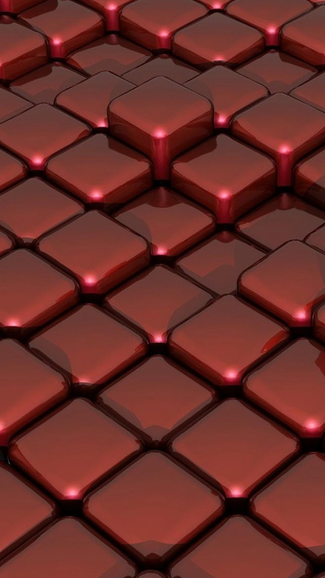 Red background square tiles red free wallpaper - medium preview image