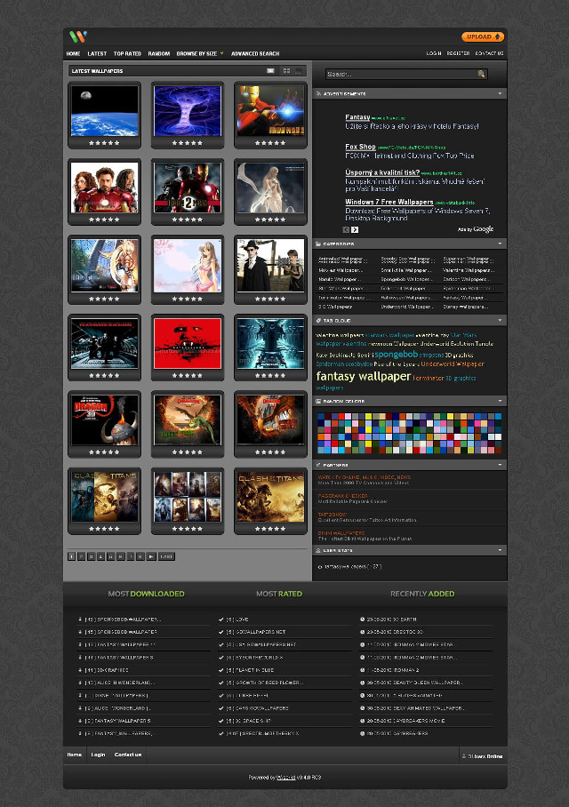 Movies webpage background content png free wallpaper - medium preview image