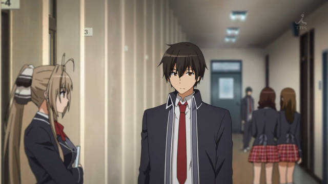 Man suit tie hallway people free wallpaper - medium preview image