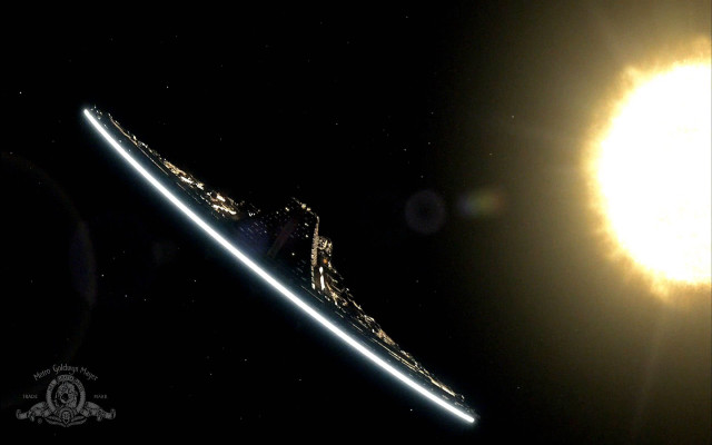 Large object dark sky bright free wallpaper - medium preview image