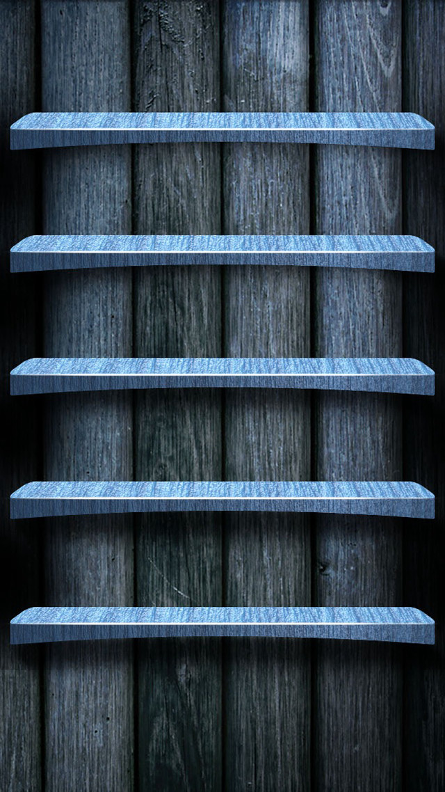 Shelf three shelves wood paneling free wallpaper - medium preview image