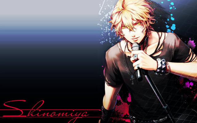 Man holding microphone black shirt free wallpaper - medium preview image
