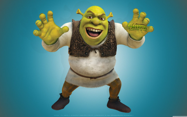 Cartoon character funny expression hands free wallpaper - medium preview image