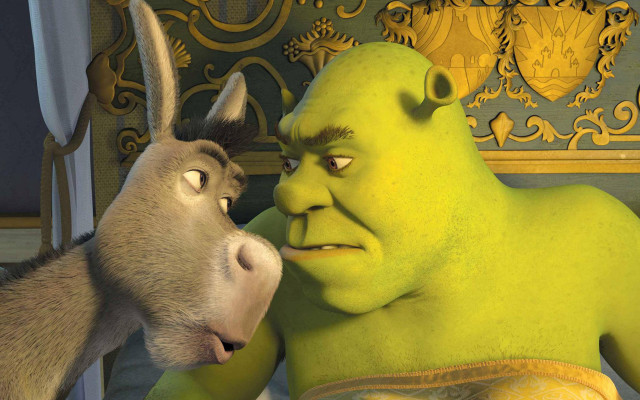 Donkey man scene shrap free wallpaper - medium preview image