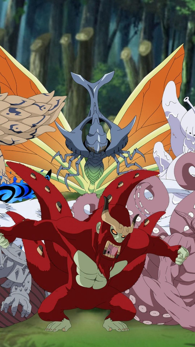 Cartoon characters forest dragon background free wallpaper - medium preview image