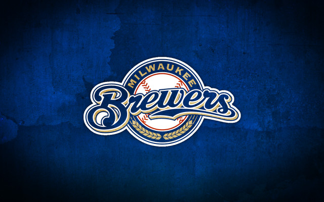 Baseball logo blue background brewers free wallpaper - medium preview image