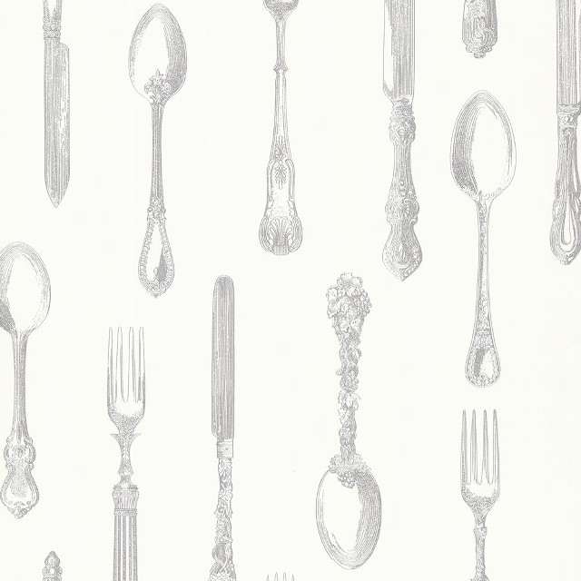 Silverware spoons forks drawing bunch free wallpaper - medium preview image
