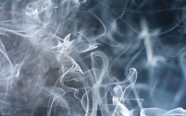 Smoke black background closeup blurry free wallpaper - medium preview image