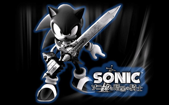 Sonic hedgehog sword blade black free wallpaper - medium preview image