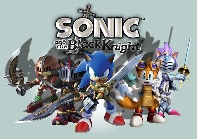 Sonic black knight characters blue free wallpaper - medium preview image