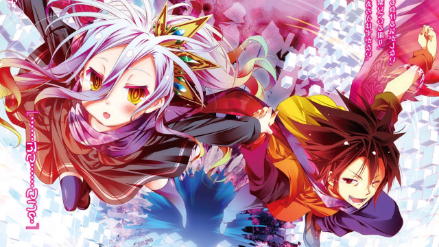 Anime girls long hair colorful free wallpaper - medium preview image