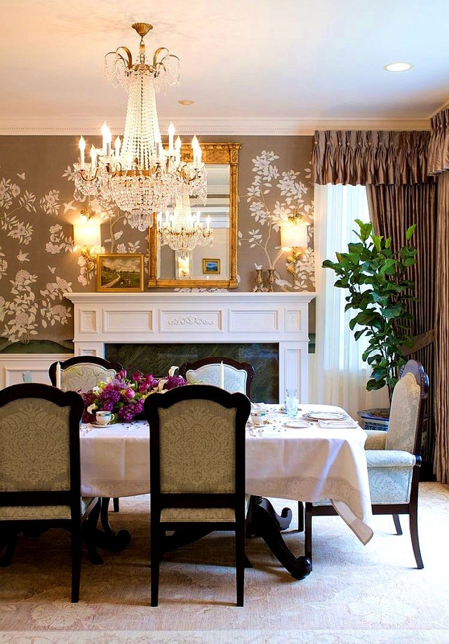 Dining room table chairs chandelier #4 free wallpaper - medium preview image