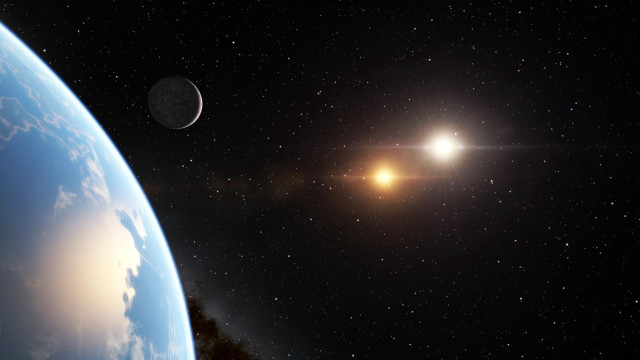 Bright star distant light shining free wallpaper - medium preview image