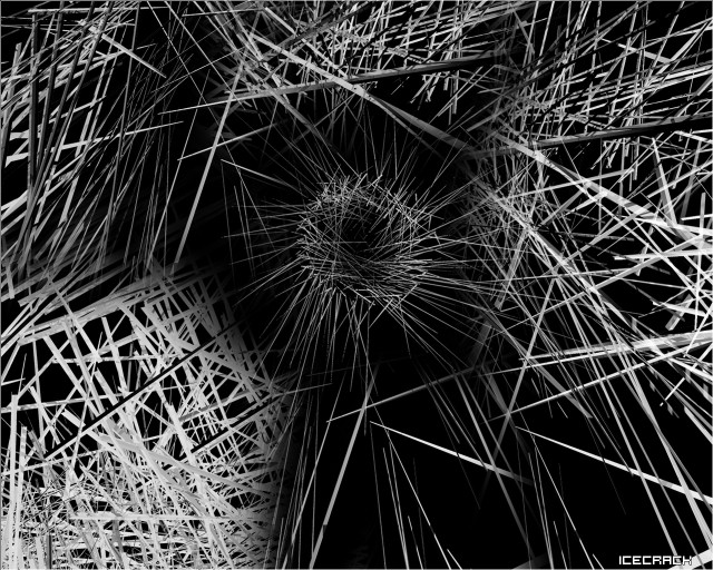 Black white sticks air background free wallpaper - medium preview image