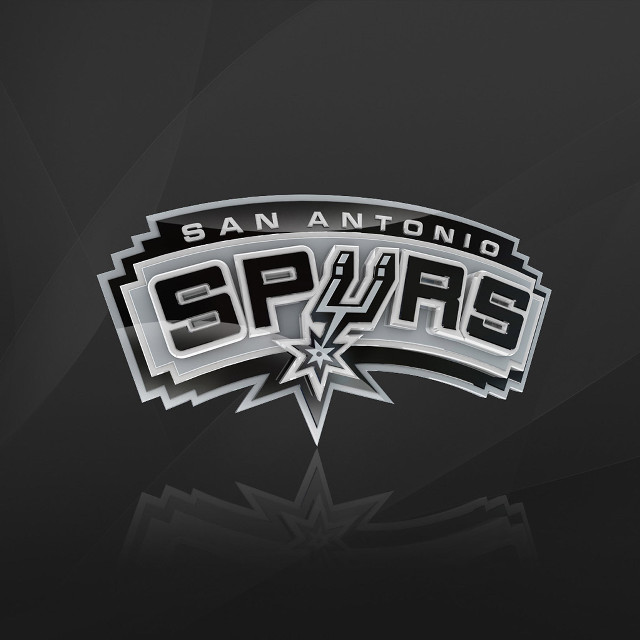 San antonio spurs logo black #2 free wallpaper - medium preview image