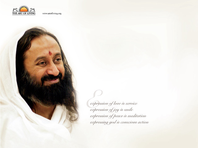 Bearded man white robe quote free wallpaper - medium preview image