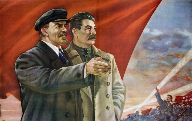 Two men flag sky clouds free wallpaper - medium preview image