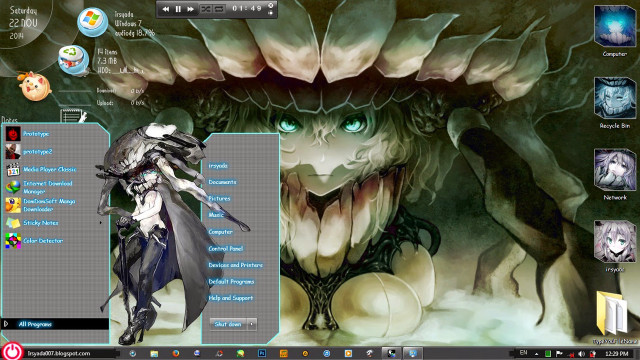Demon dragon computer screen image free wallpaper - medium preview image