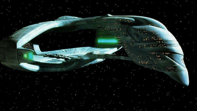 Star trek ship night sky #2 free wallpaper - medium preview image