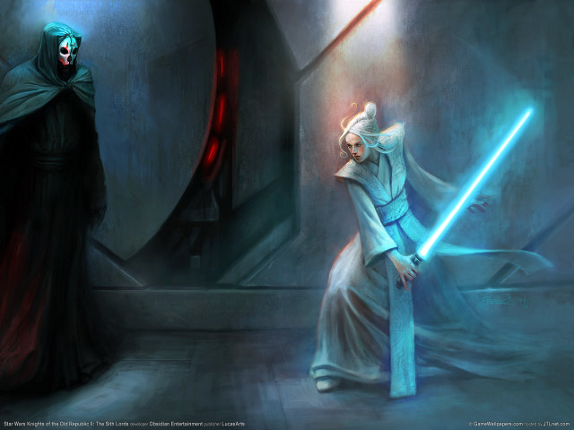 Dark room lightsaber painting two free wallpaper - medium preview image