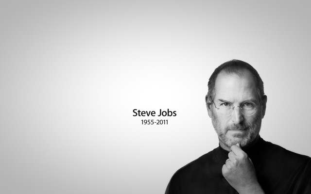 Stevejobs bw visionary bapu netart free wallpaper - medium preview image