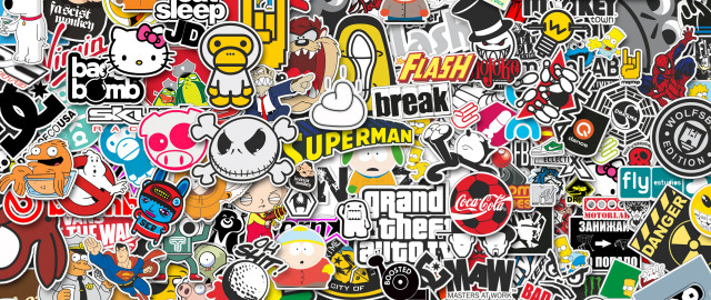 Stickers decals wall room collection #2 free wallpaper - medium preview image
