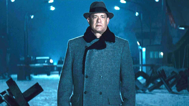 Man coat hat hologram night free wallpaper - medium preview image