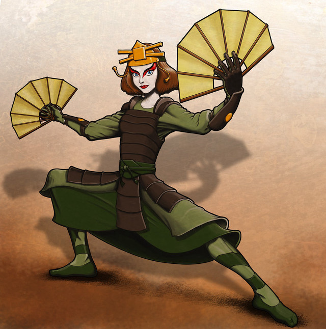 Woman costume fan holding image free wallpaper - medium preview image