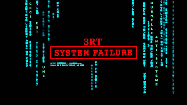 3rt system failure red blue free wallpaper - medium preview image