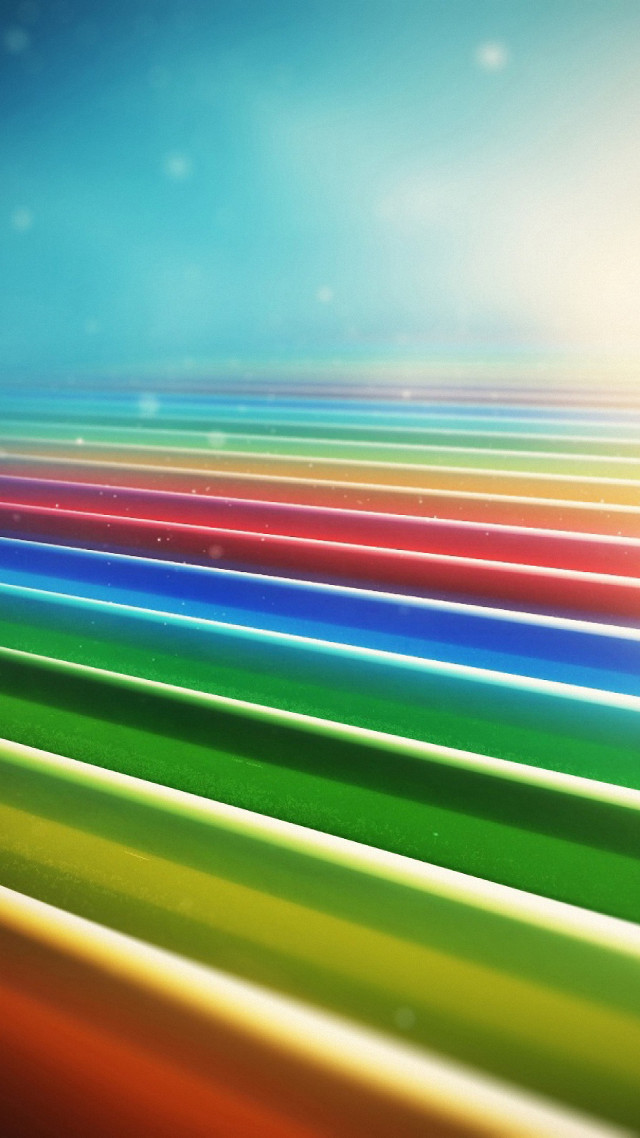 Colorful abstract background rainbow lines free wallpaper - medium preview image