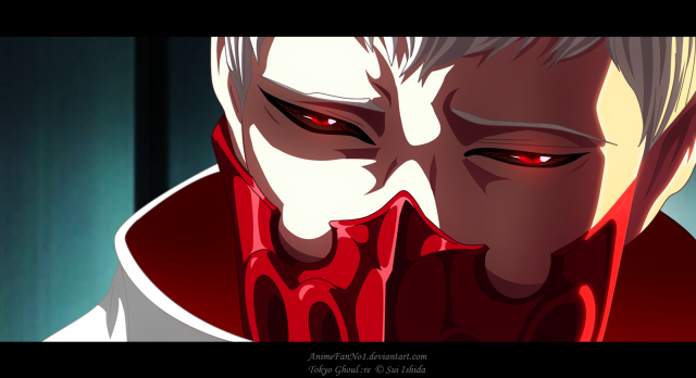 Red eyes red cape aya free wallpaper - medium preview image