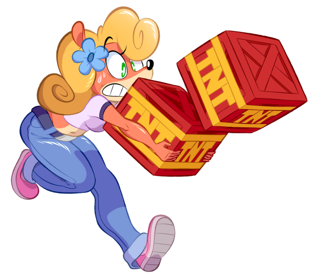 Cartoon character pizza box face free wallpaper - medium preview image