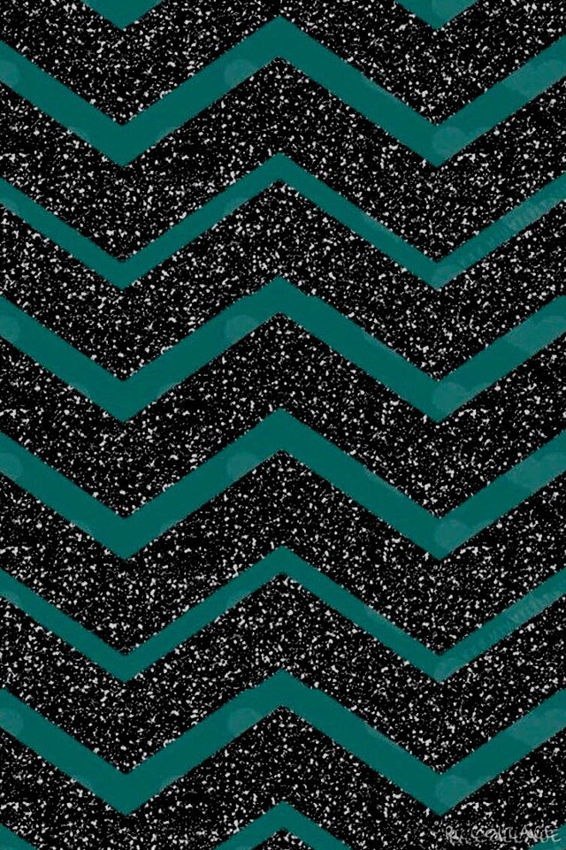 Black green chevron glitter pattern free wallpaper - medium preview image
