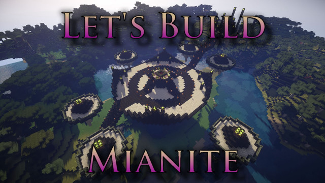 Minecraft map lets build building free wallpaper - medium preview image