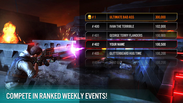 Screenshot game gun fire background free wallpaper - medium preview image